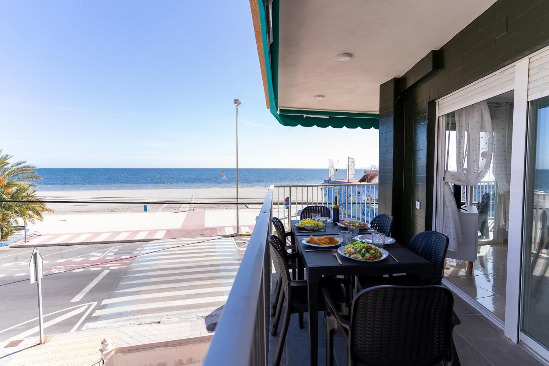 Rentafive Primera Linea Terraza Reformado Santa Pola Εξωτερικό φωτογραφία