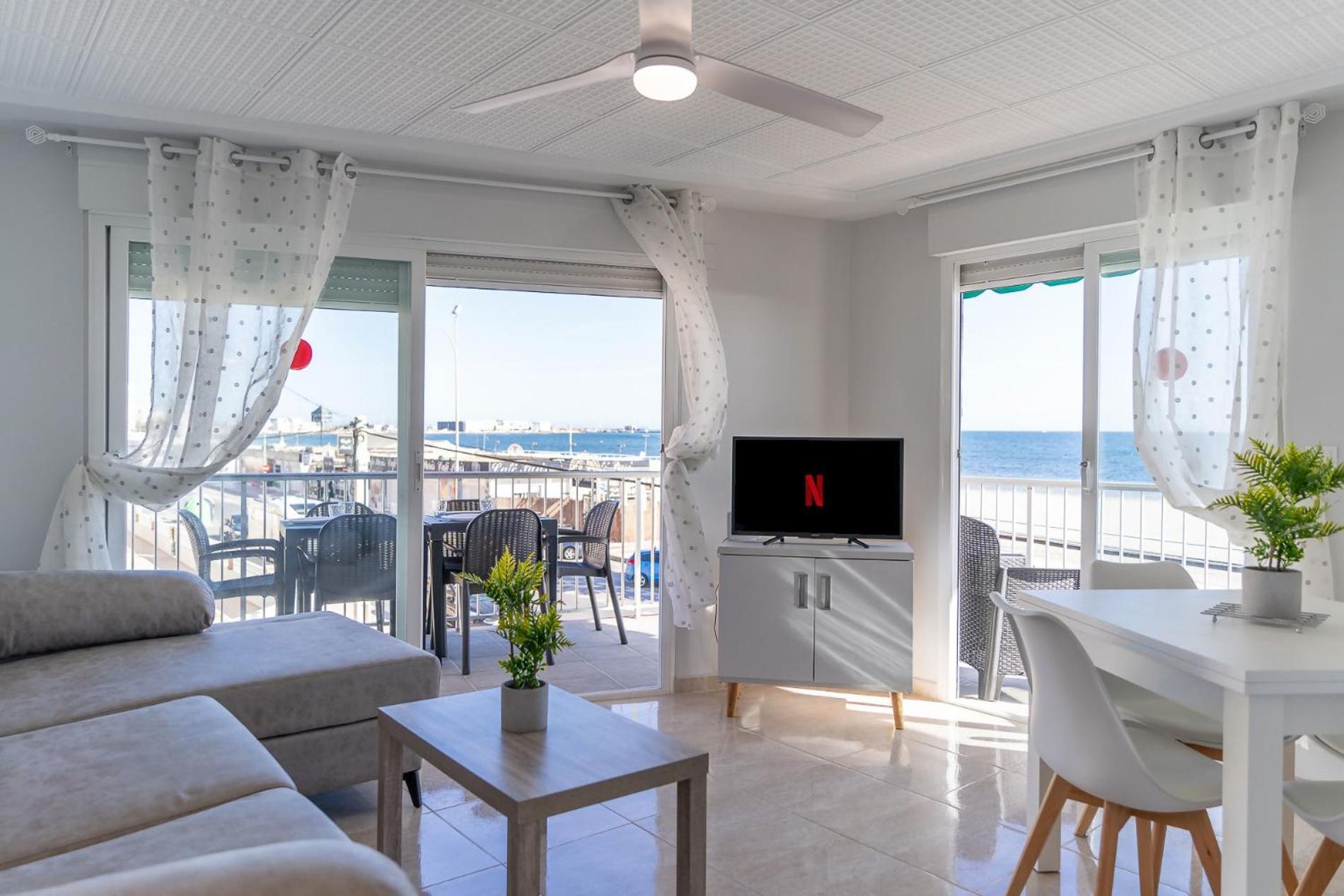 Rentafive Primera Linea Terraza Reformado Santa Pola Εξωτερικό φωτογραφία