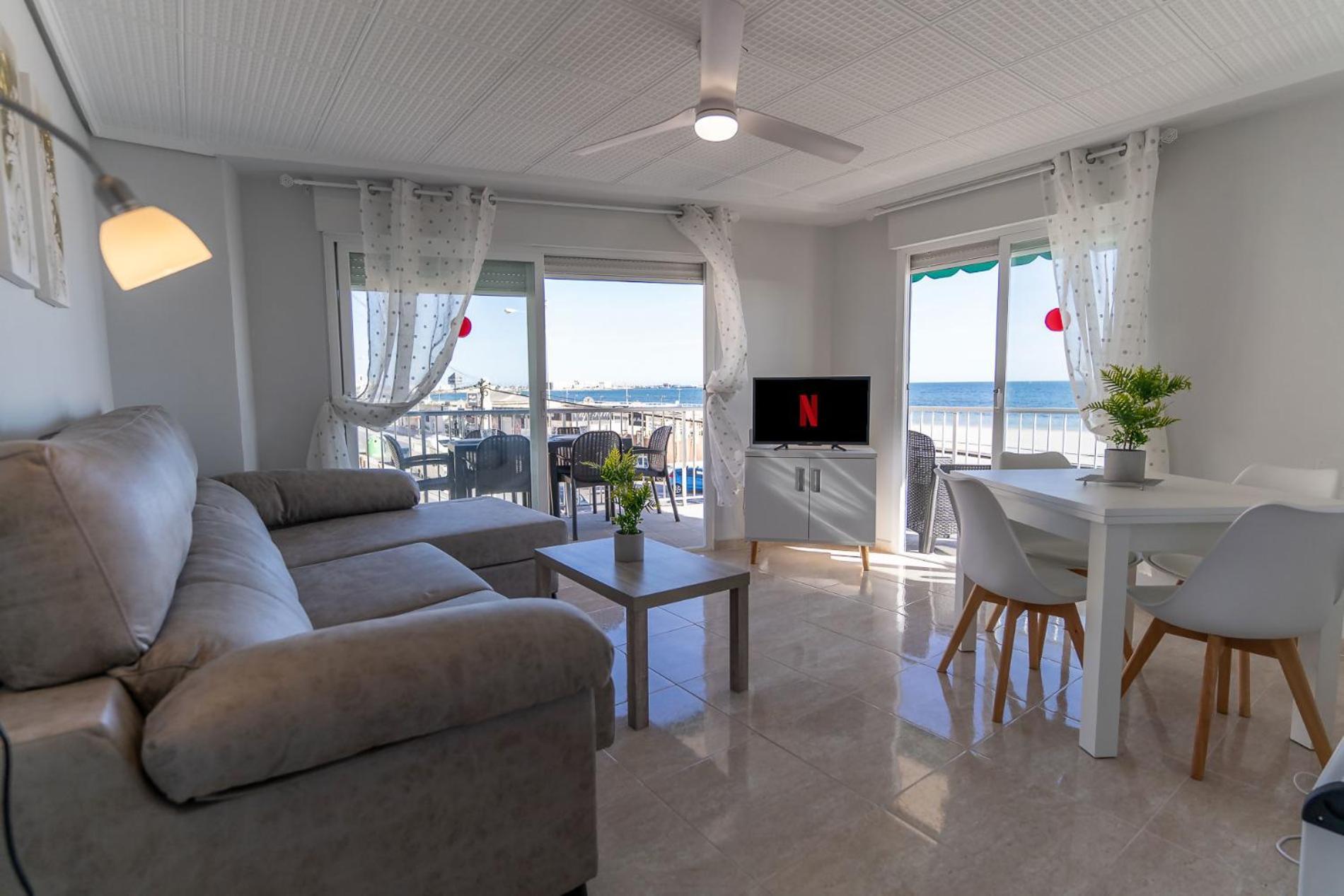 Rentafive Primera Linea Terraza Reformado Santa Pola Εξωτερικό φωτογραφία